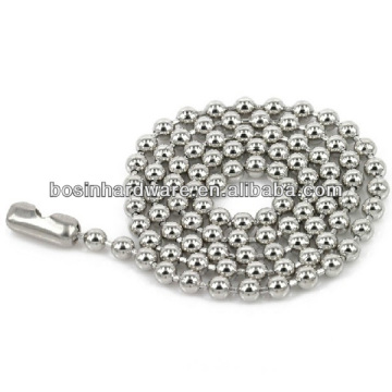 Fashion High Quality Metal 30" Stainless Steel Ball Chain Necklace