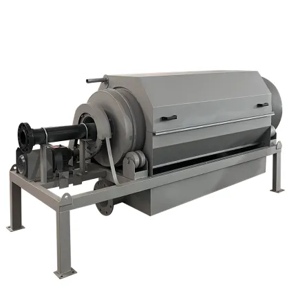 Drum microfiltration machine for fish farm filtration system