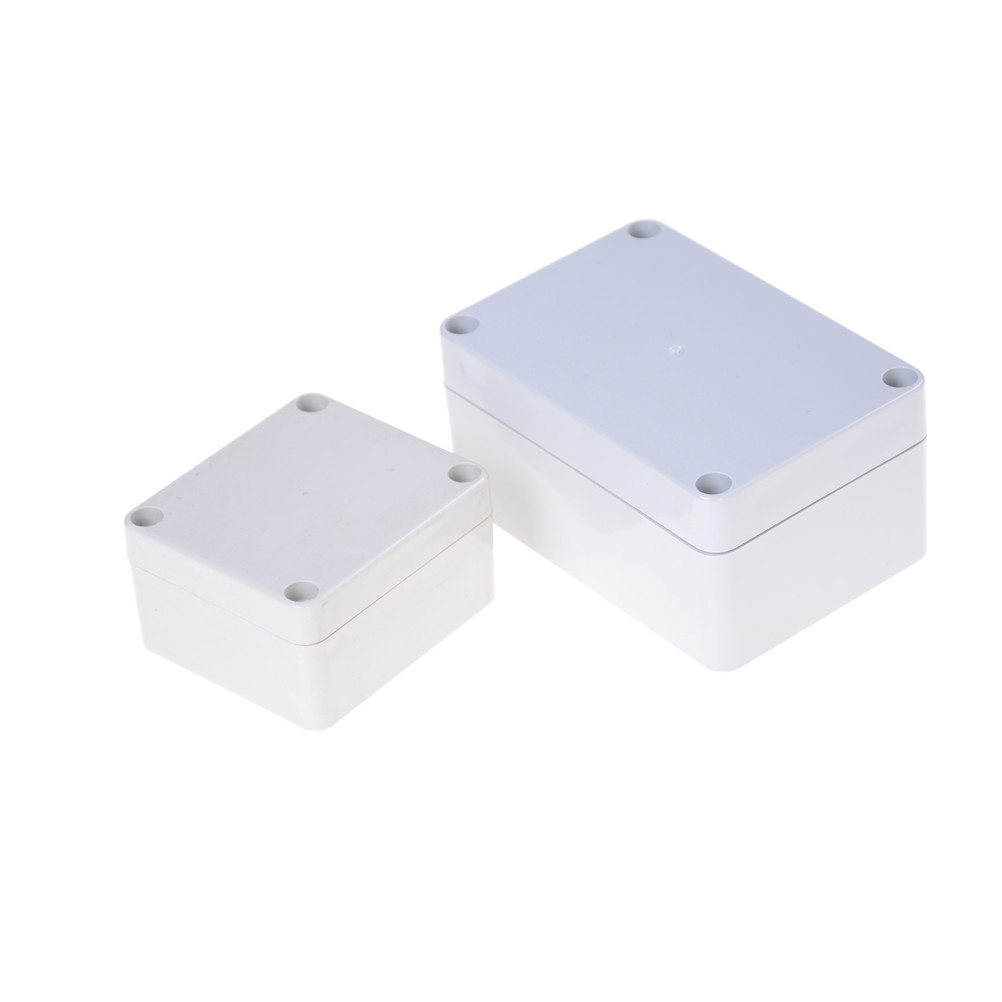 1Pc Waterproof Plastic Enclosure Box Electronic Project Instrument Case Outdoor Junction Box Housing DIY