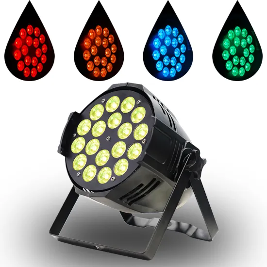 DMX-Controlled RGBW LED Stage Lights for Wedding Disco Parties