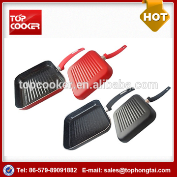 Season Fashion Aluminum Square Grill Pan Stone Coat