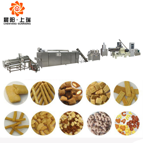 Ligne de production de snacks extrudés par machine à collation extrudée