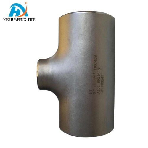 Stainless Steel Reducing Tee Fitting