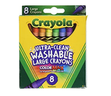 8colors non-toxic Washable Crayons