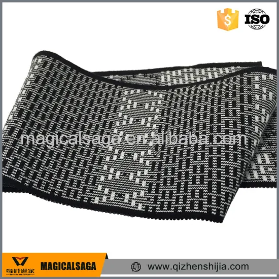 Best quality custom breathable cotton hem ribbed fabric for garment