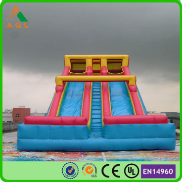 hot deals pvc largest inflatable water slide inflatable double lane slip slide price