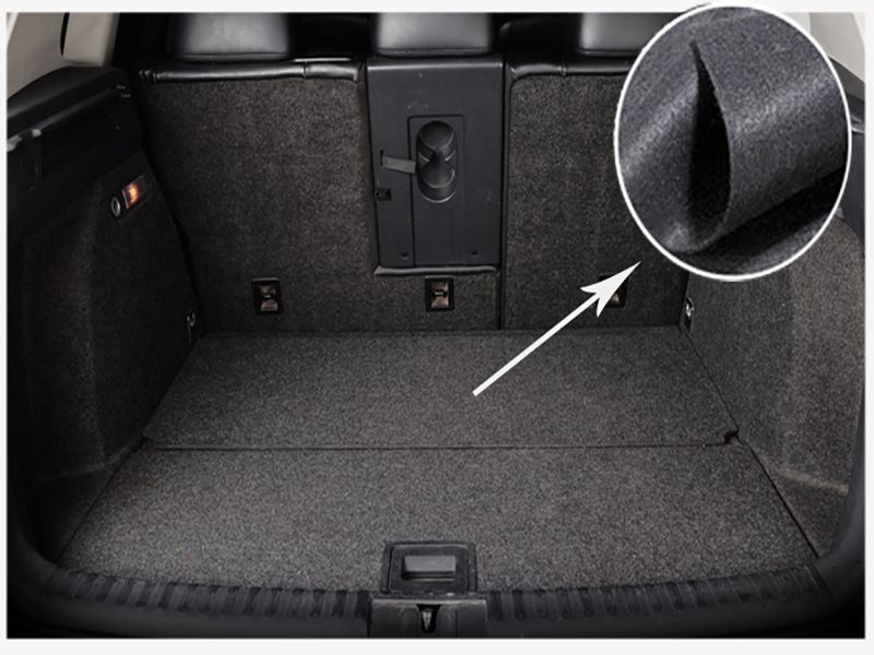 car back box black needled non woven