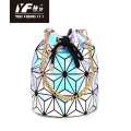 Geometric waterdrop PU leather shopping bags custom women chain bucket bag shoulder bag