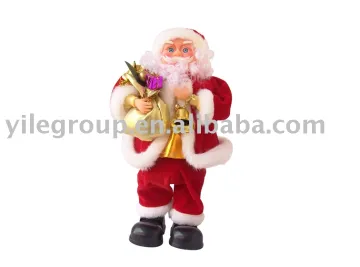 santa claus pegged bell