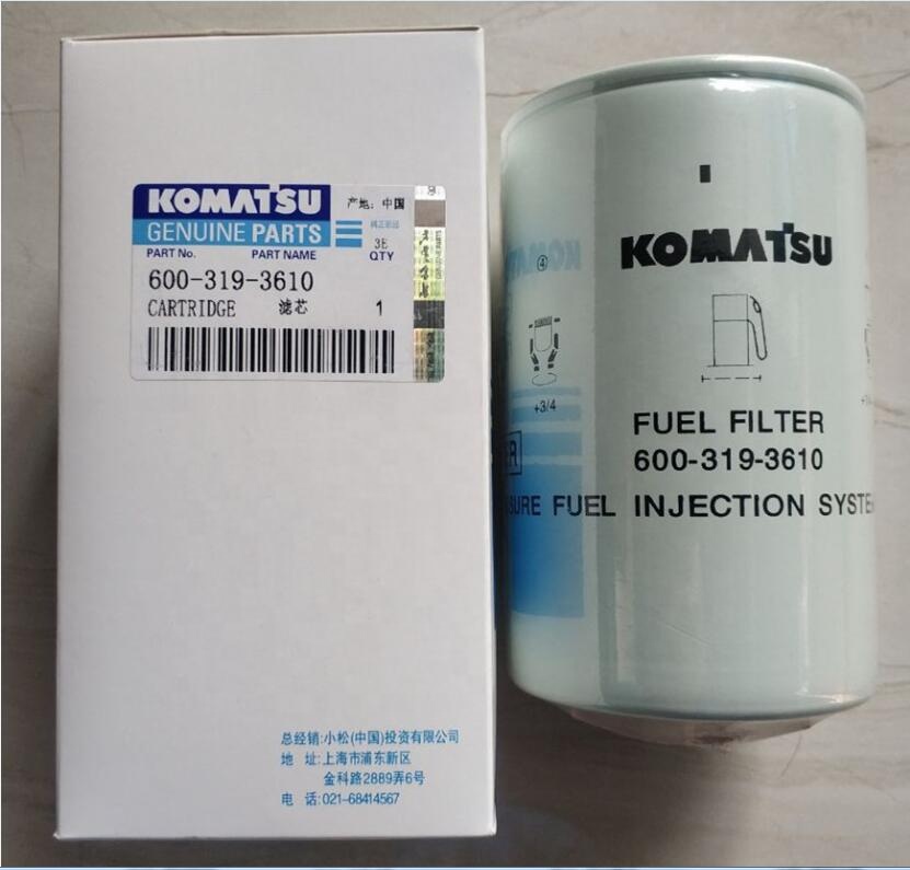Piezas del filtro de combustible PC200-8 600-319-3610