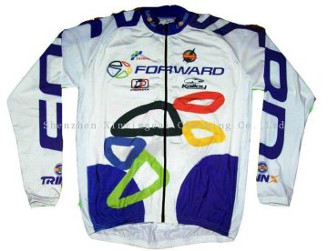 Personalised Breathable Long Sleeve Customized Printed Cycling Jerseys Bicycle Wears