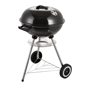 17 Inch Triple Legs Charcoal BBQ Grill for Patio, Backyard Outdoor Cooking