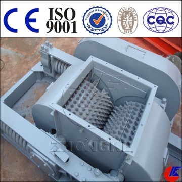 China Industrial roller crusher double toothed roll crusher mining for sale