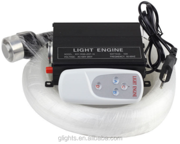 16W LED Engine Optic Fiber Light Kit for Ceiling - Starry Sky Indoor Lighting Decoration