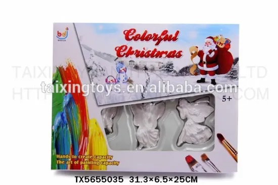 Wholesale price Kids Educational Toys DIY Painting colorful Christmas angel