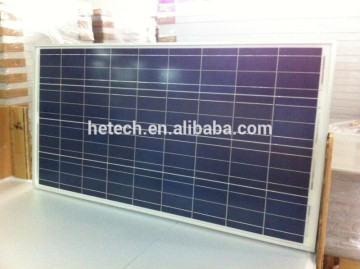High efficiency Clean energy Lower price 120w poly solar product