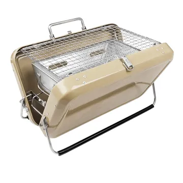 Foldable Trailer Smokeless Grill Powder Coated Steel Charcoal Stove Kebab Rotisserie Roaster Woodfire Oven Smoker Bbq Grills