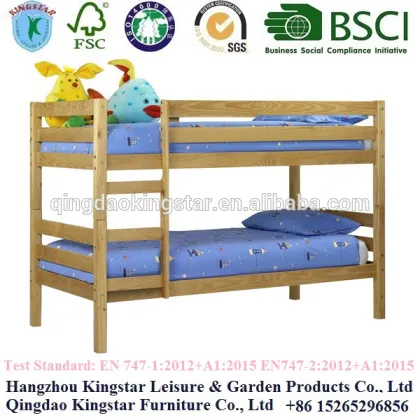 solid wood bunk bed