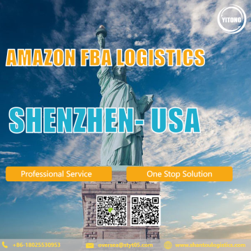 Amazon FBA Logistics Freight Service de Shenzhen para os EUA de porta em porta