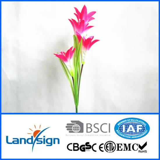 High quality Cixi XLTD-723B garden LED solar flower light