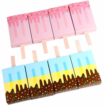Ice Cream Shape Favor Boxes