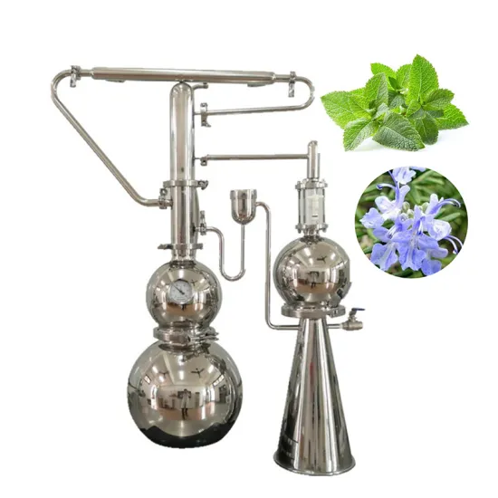 Orange Oil Cold Press Bho Pine Oil Extract Tube Copper Essential Oil Distiller Machine