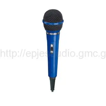 Blue-body Plastic Wire Microphone