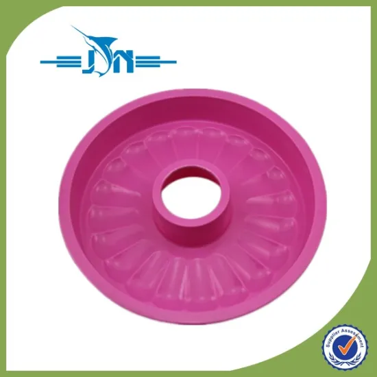 Large hollow DIY cake Mould silicone cake mold bakeware for microwave oven