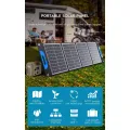 Panel solar de viaje al aire libre portátil de Whaylan 100W Charger