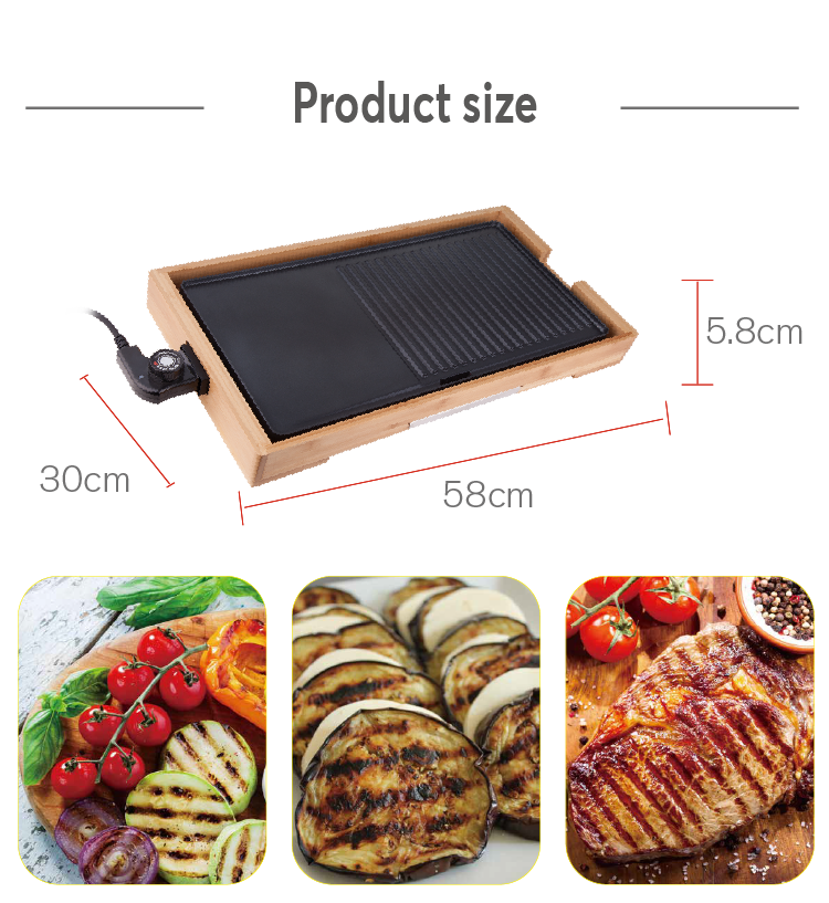 Bamboo Base Grill 3