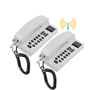 Sistema de intercomunicador inalámbrico seguro de 2.4GHz y 433MHz para almacén, oficina y hogar