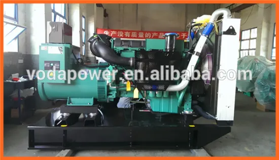 volov diesel generator set open silent type