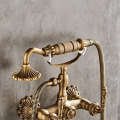 European long neck 3 way brass kitchen sink faucet
