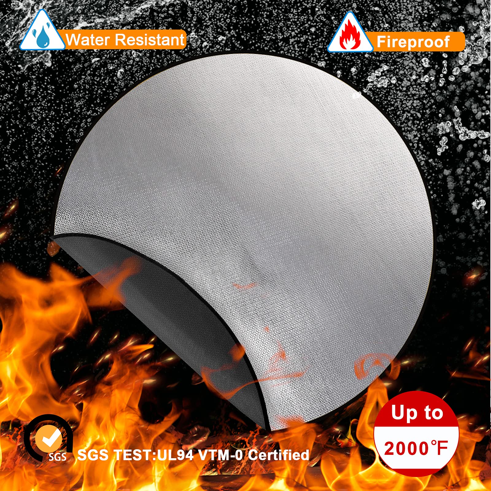 Patio BBQ Accessories Fire Resistant Pad