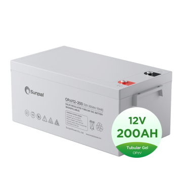 Sunpal Opzv 12V Deep Cycle Solar Tubular Gel Battery - 160Ah/180Ah/200Ah