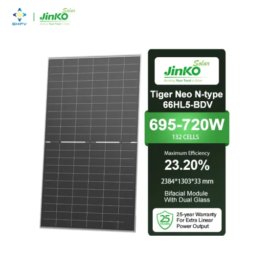 Jinko Neo N-Type Panel: High-Power Bifacial Dual Glass Solar Modules for Home Power Systems