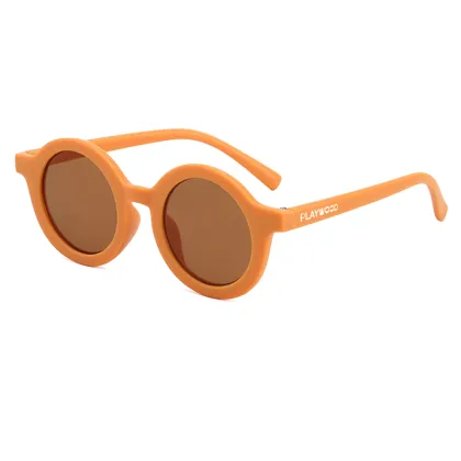 Colorful Kids UV400 Sunglasses - PLAYWOOD Small Round Boys Girls Shades 2025
