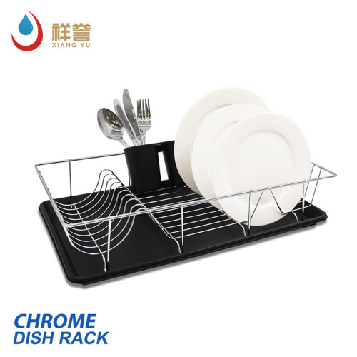 1 tier chrome plated dish rack