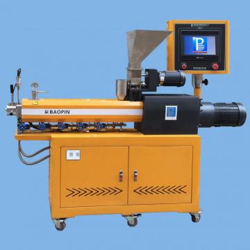 Double screw extruder / PLC control