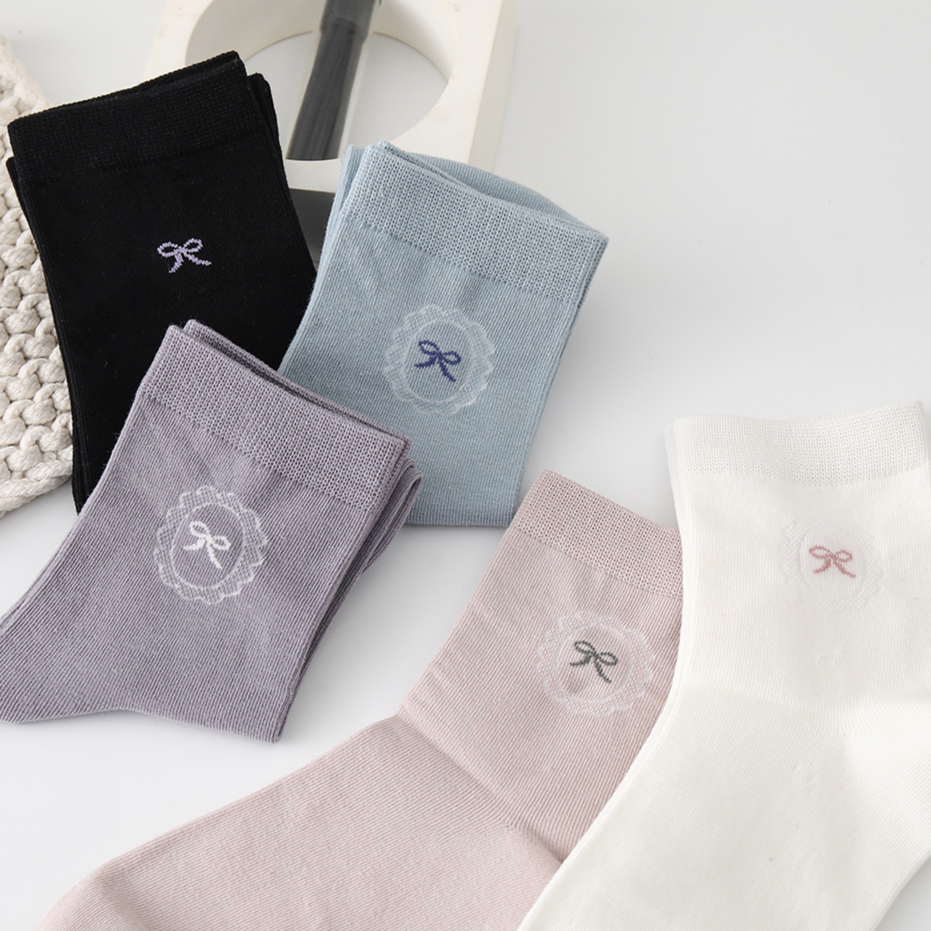 Жаночыя баваўняныя панчохі