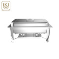 Stainless Steel Gold Buffet Food Warmer