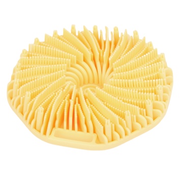 Hot Selling Octagonal Silicone Bath Brush with Custom Logo: Ultimate Skin Scrub Exfoliator for Shower and Body Care
