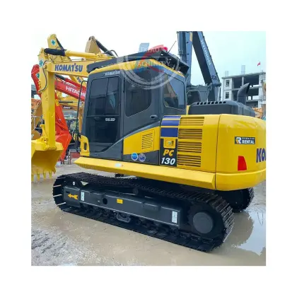 Used Komatsu Excavator PC130 Construction Machine