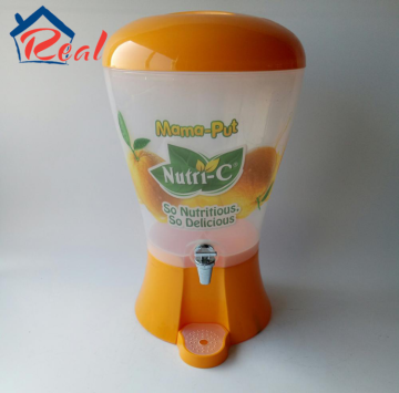 New Fashionable 2.3 Gallon Fruit Infused Water Bottle - BPA Free Plastic Jug