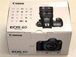 CANON EOS 6D 20.2 MP CMOS Digital SLR Camera 3" LCD Black