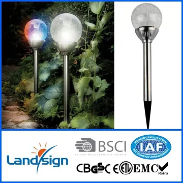 Popular clear glass christmas ball ornaments solar glass ball lights
