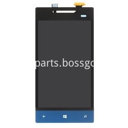 HTC 8S screen blue