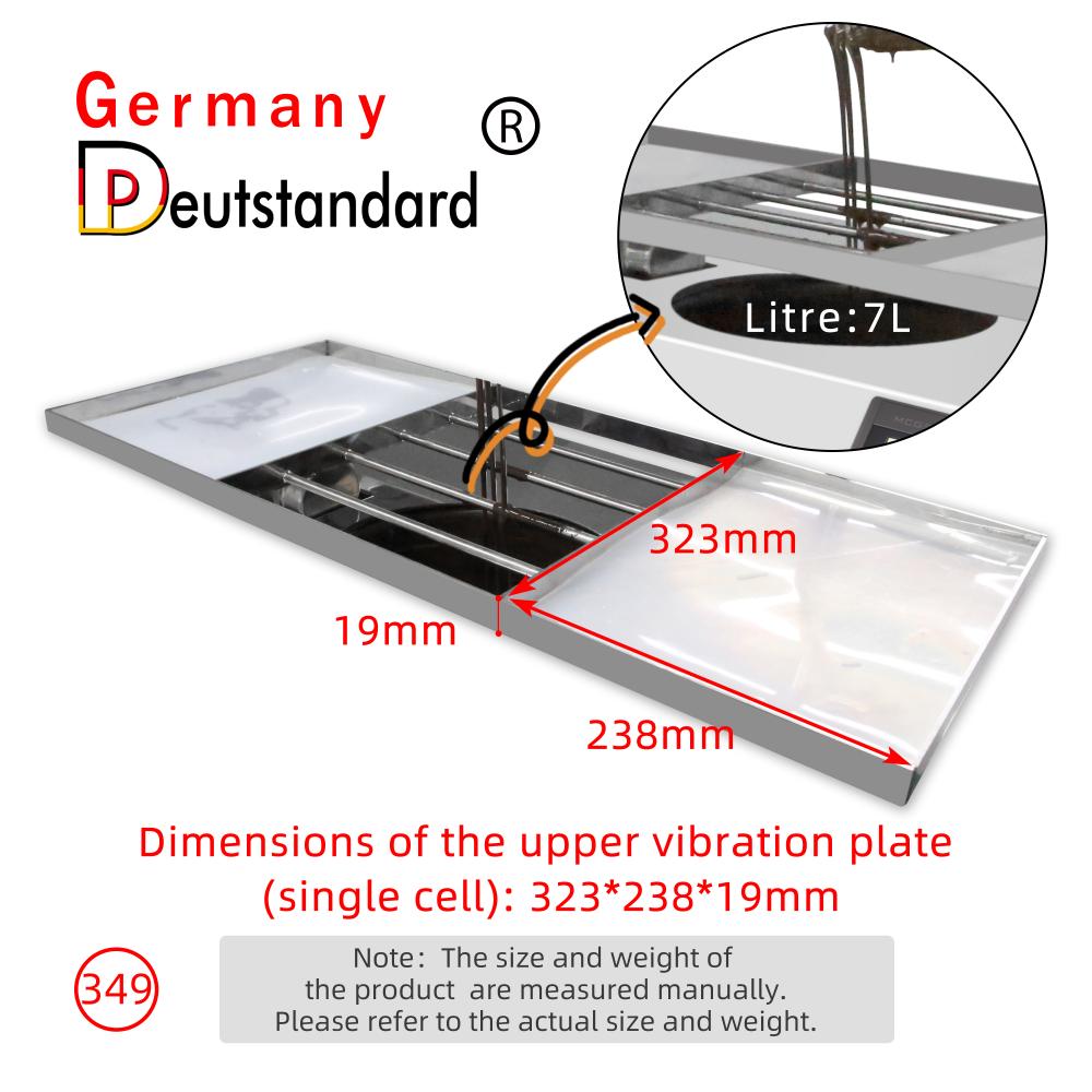 Hochwertige Tabletop -Schokoladen -Temperaturschmelzmaschine