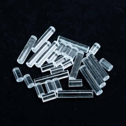 High Temperature Resistant Customized Fused Silica Quartz Glass Rods