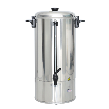 Commercial Stainless Steel Percolator Coffee Maker & Hot Water Boiler Urn for Catering
